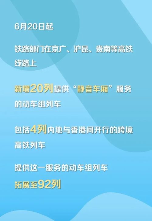 中國鐵路服務升級 靜音車廂擴至92列，外賣配送同步上線